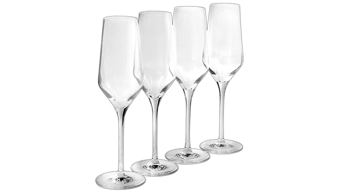 4-Piece Fontignac Glass Selection - Champagne or Whisky