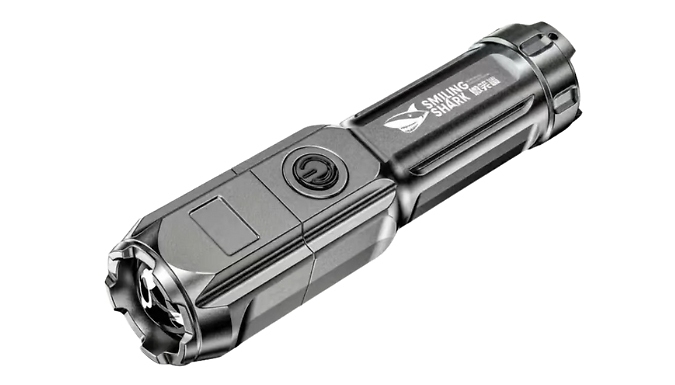 USB Rechargeable LED Torch - Buy 1 or 2