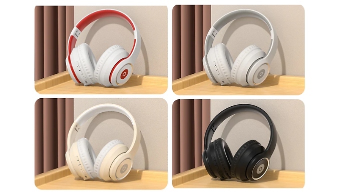 Wireless Bluetooth Headphones - 4 Colours!