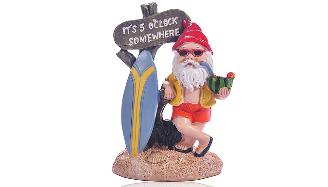 Beach Surf Gnome