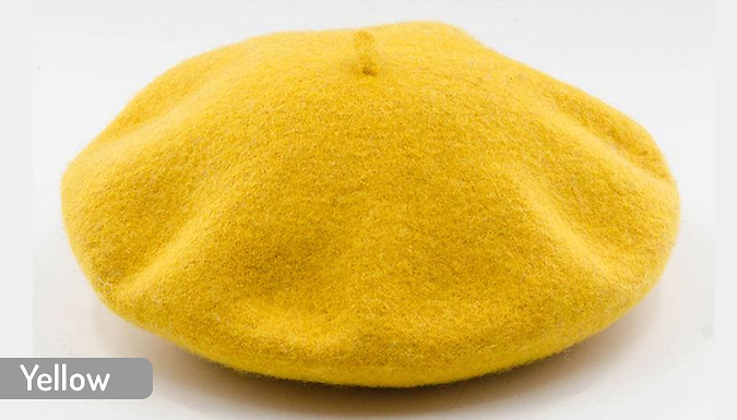 Women's Winter Beret Hat - 9 Colours from Go Groopie IE