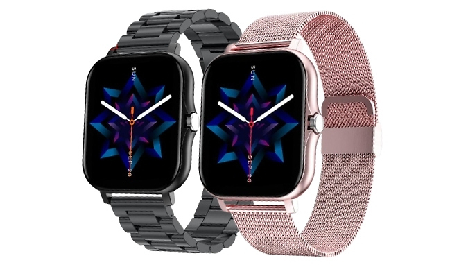 AI Assistant Smart Watch with FREE Additional Strap - 6 Colours!
