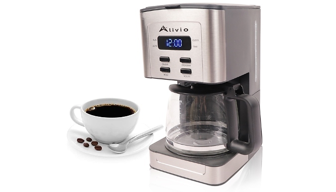 1.3L Filter Coffee Machine - With Programmable Timer!