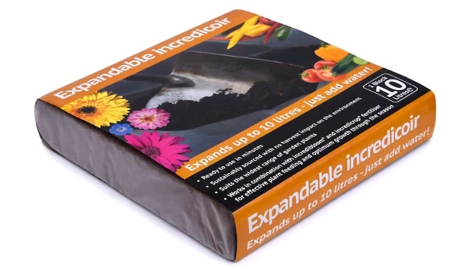 incredicoir All-Purpose Expandable Compost - 1, 3 or 6 Pack!