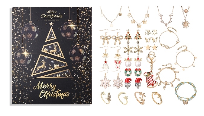 24-Day Festive Jewellery Advent Calendar