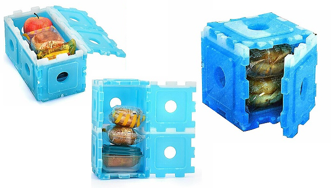 Interlocking Freezer Blocks - 6, 12, 18, 24, 30 or 36 Pack