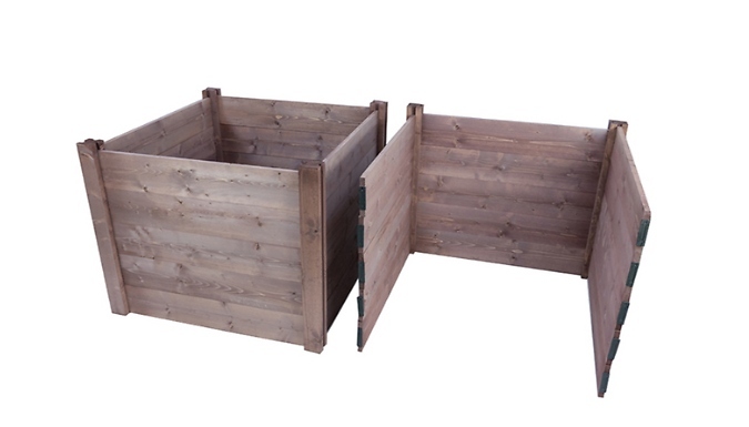 Modular Wooden Compost Bin or Adjoining Extension - With Optional System Duvet