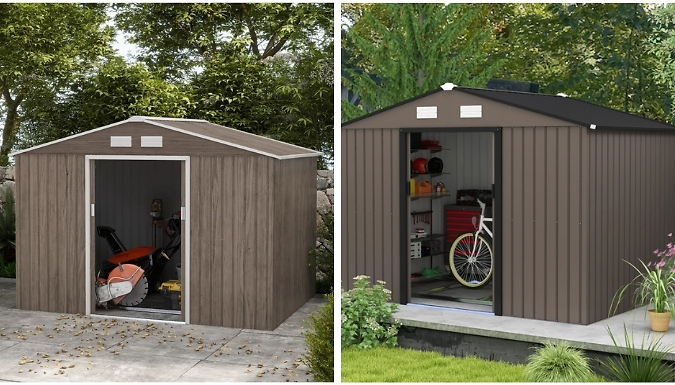 XL Metal Garden Shed - 4 Colours