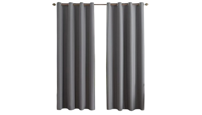 2-Pack Blackout Curtains - 6 Sizes!