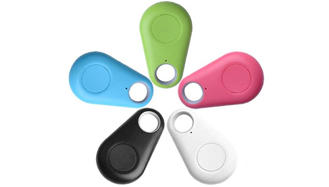 1, 2 or 3 GPS Tracker Bluetooth Compatible Keyrings - 5 Colours