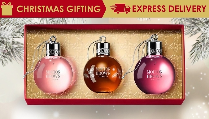 Molton Brown Fiery Pink Pepper Festive Bauble Gift Set