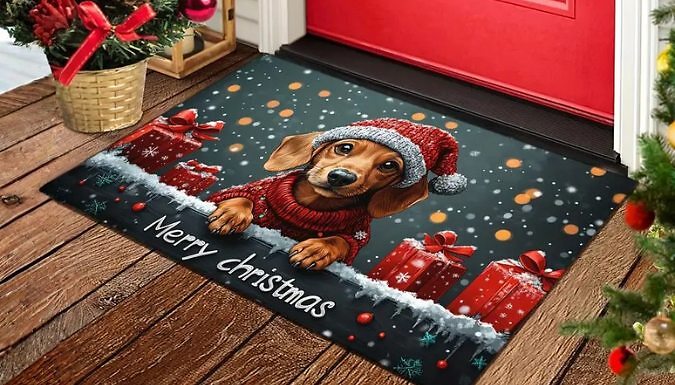 Christmas Decoration Door Mat - 10 Styles & 3 Sizes