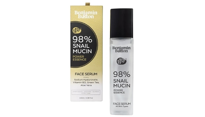 Benjamin Button Advanced 98% Snail Mucin Serum - 100ml