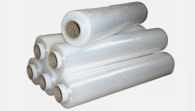 6-Pack of Strong Clear Pallet Stretch Shrink Wrap