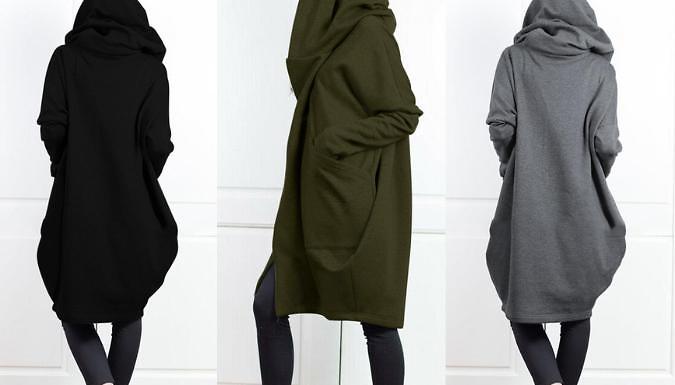 Oversized Zipped Hoodie - 3 Colours, 5 Sizes