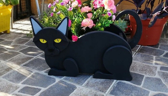 Cat-Shaped Flower Pot Planter - 10 Styles