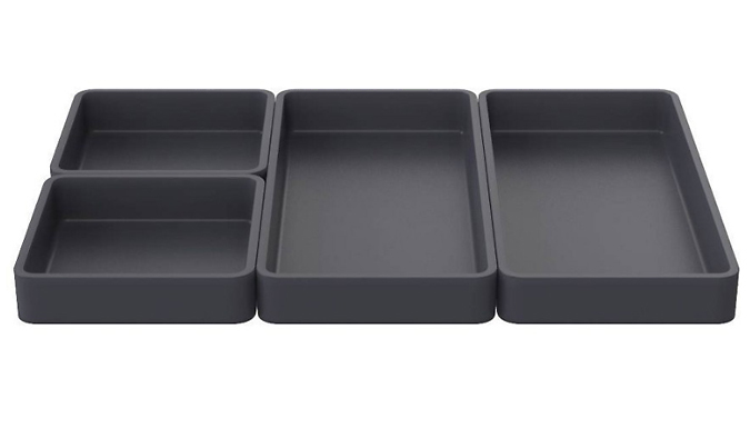 4-Piece Non-Stick Silicone Baking Tray Set