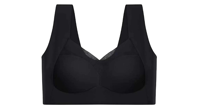 Wireless Smoothing Push Up Bra - 5 Colours & 4 SIzes