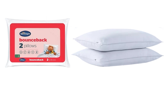 Pack of 2 Silentnight Bounceback Pillows