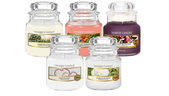 Small Yankee Candle Jar - 5 Scents!