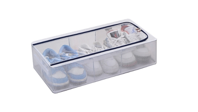 Dustproof Transparent Shoe Storage Box - 2 Sizes