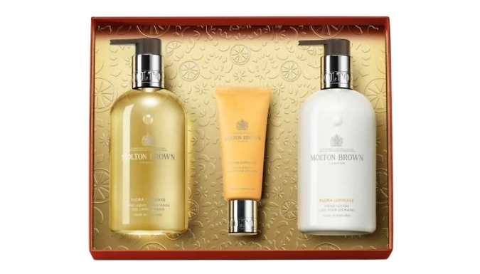 Molton Brown Flora Luminare Hand Gift Set!