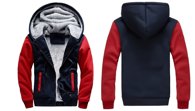 Hooded Sports Jacket - 4 Colours & 7 Sizes