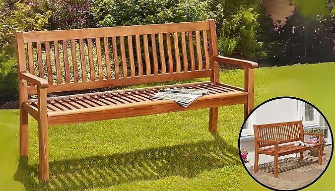 Acacia Garden Bench - 3 Styles