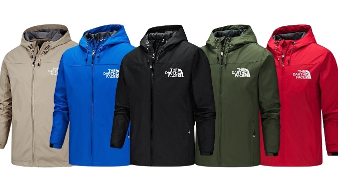 Men's Lightweight Water Resistant Jacket - 6 Colours