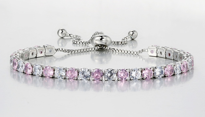 Cubic Zirconia Bracelet - 7 Colours!