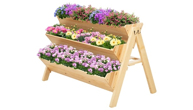 Outsunny 3-Tier Garden Raised Bed