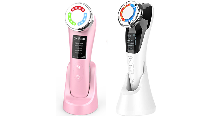 Facial Beauty 'Rejuvenating & Tightening' Device - 2 Designs & 2 Colours at Go Groopie