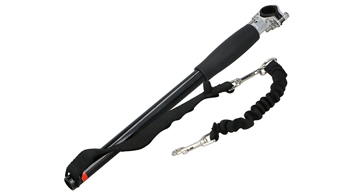Adjustable Bicycle Dog-Lead Traction Hook