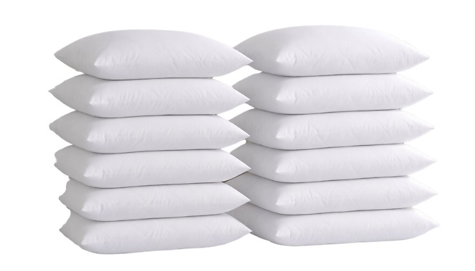 12-Pack Hotel Pillows – A Cosy Upgrade for the Whole Family!