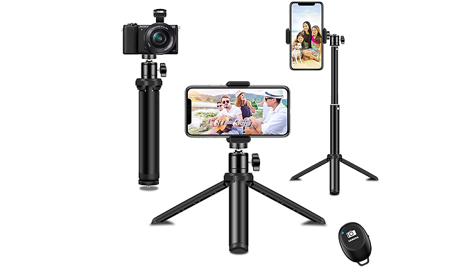 Remote Control Smartphone Tripod & Selfie Stick