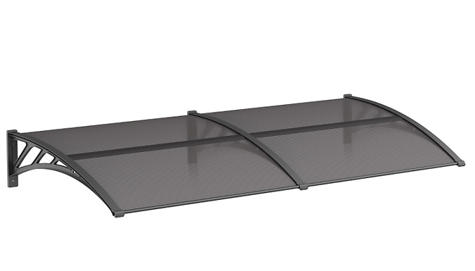 Outsunny Door Canopy Awning - 2 Colours