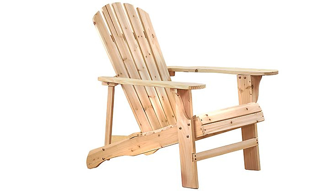 1 or 2 Wooden Adirondack Garden Chairs