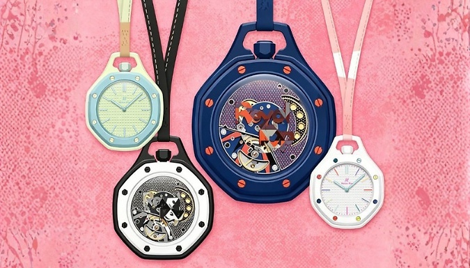 Colourful Detachable Quartz Pendant Watch - 8 Colours!