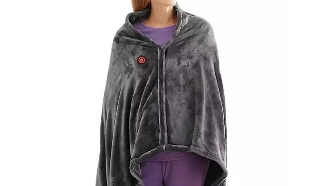 USB Heated Electric Blanket Shawl