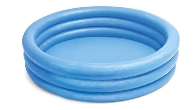 3-Ring Crystal Blue Kids' Pool - 2 Sizes!