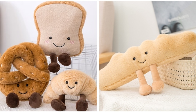 Pastry Plush Teddies - 4 Styles & 2 Designs