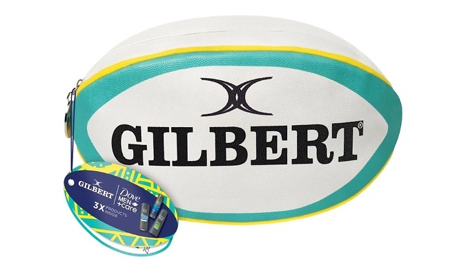 Dove Men Care x Gilbert Rugby Gift Set - Choose to buy 1, 2, 3 or 4!