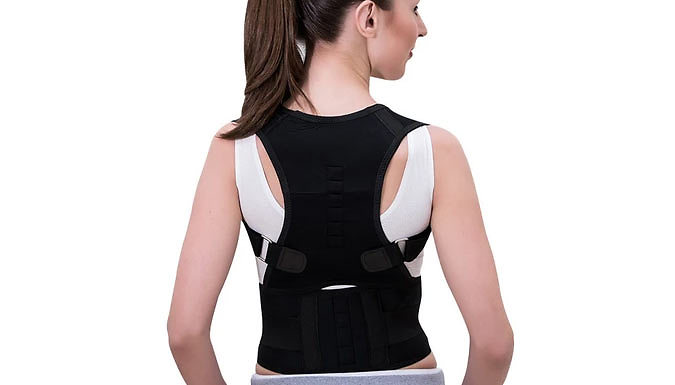 Magnetic Support Back Brace - 2 Colours & 5 Sizes
