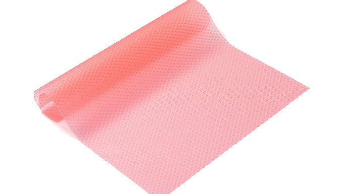 4 or 8 Antibacterial Fridge Shelf Liner Placemats - 4 Colours