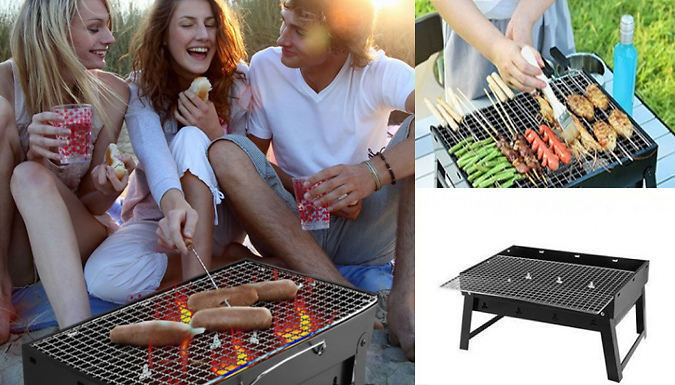 Folding Portable BBQ - Perfect For Camping!