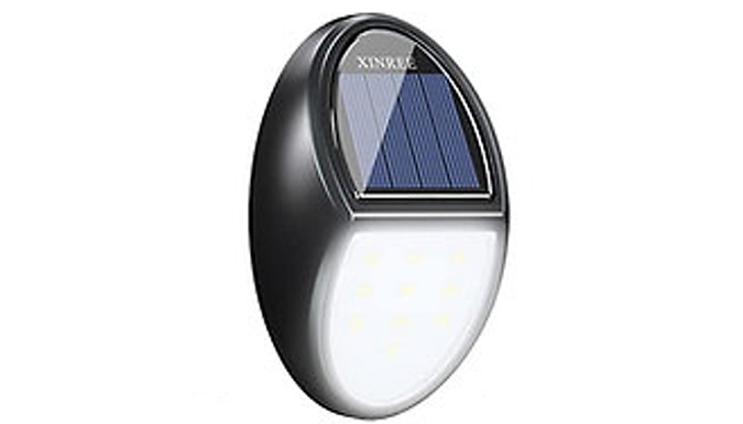 1, 2 or 4 Outdoor Solar Power Deck Lights - 2 Colours