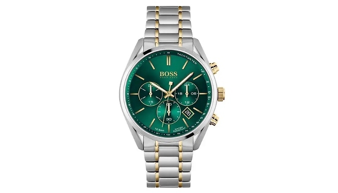 Hugo Boss Champion Stainless Steel Chrono Men's Watch - HB1513878