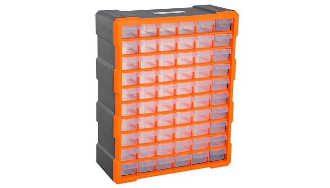 Mhstar Uk Ltd Durhand 60 drawer diy storage cabinet
