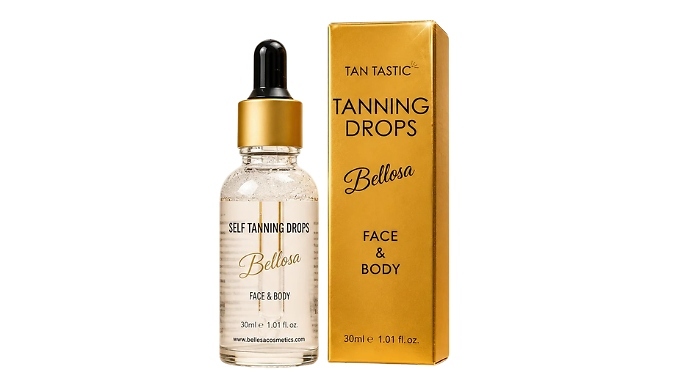 1, 2 or 3 Bottles of Self Tanning Drops