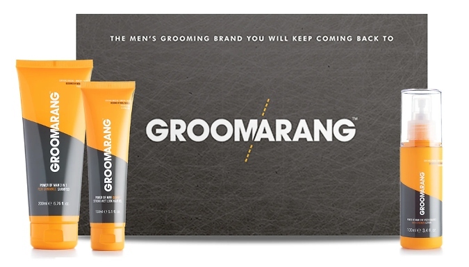 3-Piece Groomarang Power of Man Hair Care Bundle